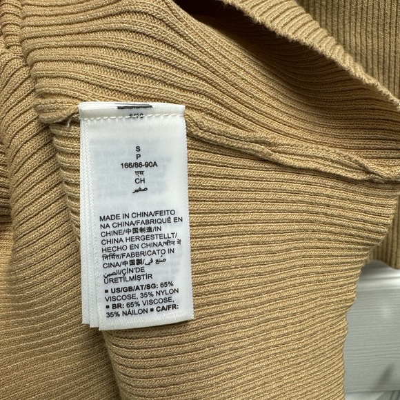 The Drop Chantal Midi Bodycon Fitted Cutout Rib Dress - Picture 4 of 5